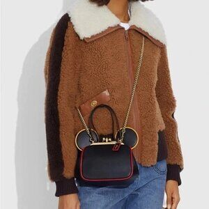 Coach x Mickey Mouse x Keith Haring kisslock bag